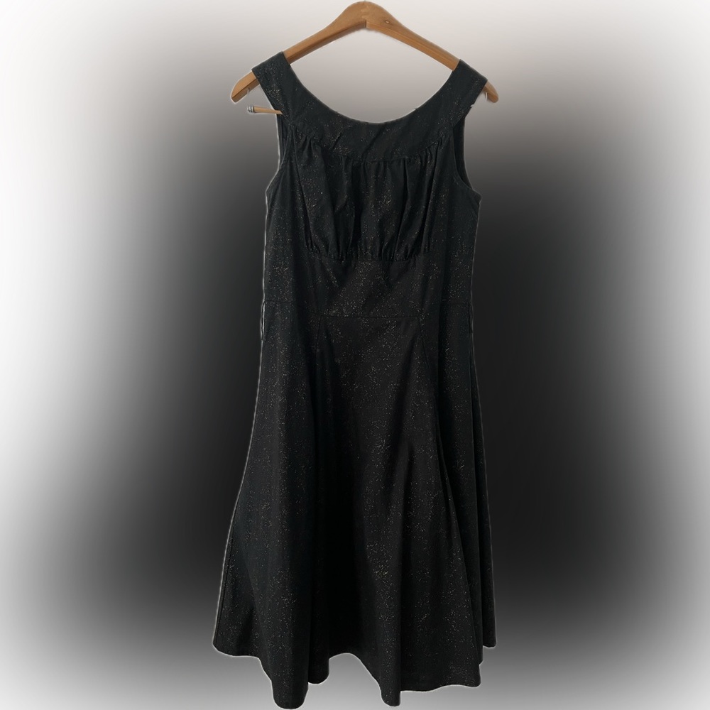 Black Sleeveless Party Dress